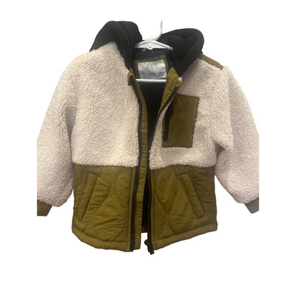 NWOT 2-3T Zara Sherpa Jacket - Picture 1 of 3